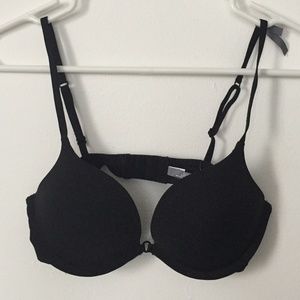 aerie "Charley" Plunge Black T-Shirt Bra